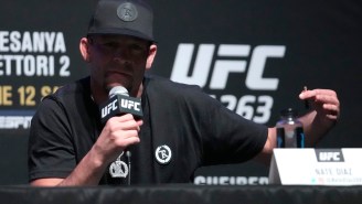 Nate Diaz Sparks Up Joint During UFC 263 Press Conference And Offers To Share It With Other Fighters