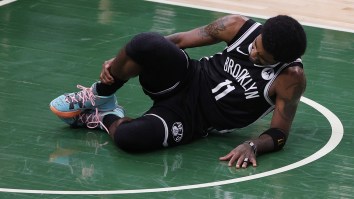 Glenn ‘Big Baby’ Davis Mocks Kyrie Irving For Getting Injured, Implies That It’s Karma For Stomping On Celtics Logo