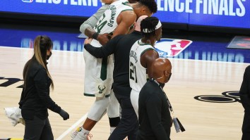 The Milwaukee Bucks Reportedly Fear Giannis Antetokounmpo Suffered Serious Knee Injury And Could Be Out For The Rest Of The Playoffs