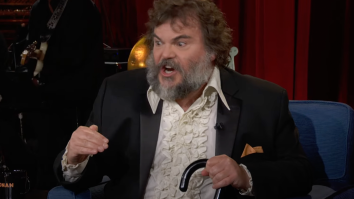 Jack Black Needed A Cane On The Last Episode Of ‘Conan’ After His Planned Tribute Went Hilariously Awry