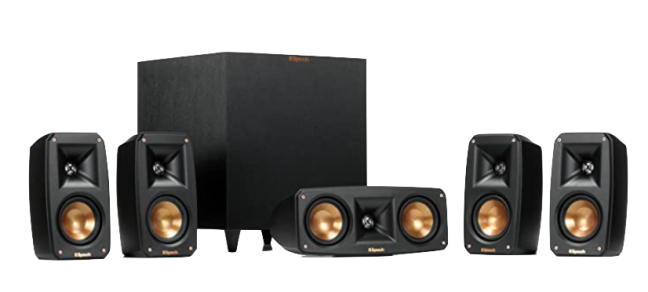Klipsch Black Reference Theater Pack 5.1 Surround Sound System