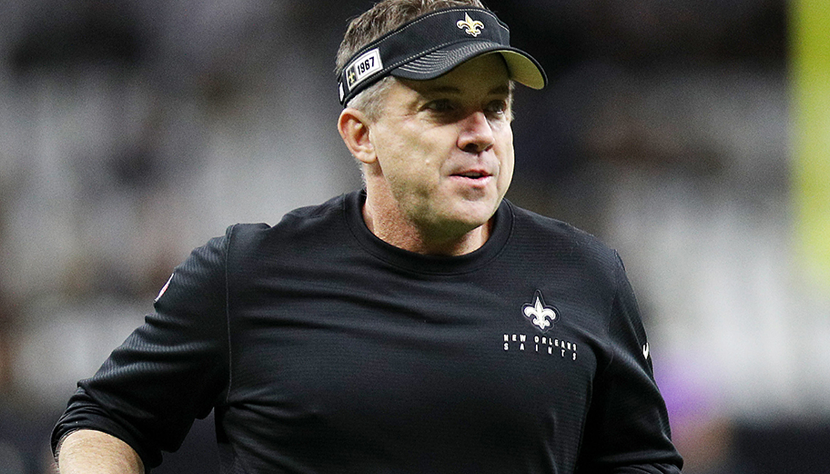 Sean Payton Rocked Air Jordans With A White Tuxedo At His Wedding
