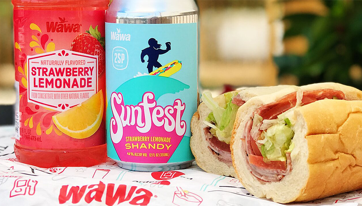 Wawa Teams Up With Brewery For A Strawberry Lemonade Shandy Beer