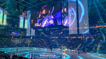 Bored Lightning Fans Build World’s Largest Glow Stick Chain At Watch Party During Blowout Loss