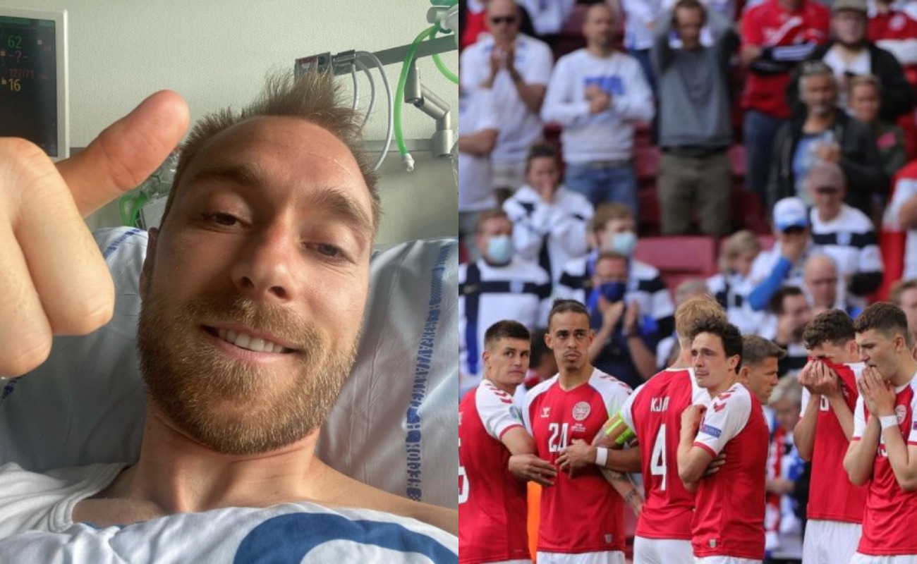 Christian Eriksen Provides First Update Since Near-Death Experience