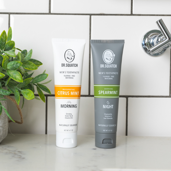 Dr. Squatch Toothpaste Introducing A New, AllNatural Toothpaste For
