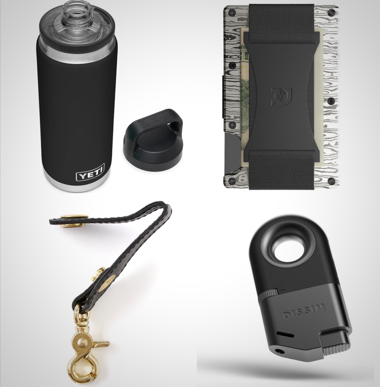 Everyday Carry Accessories Black And White