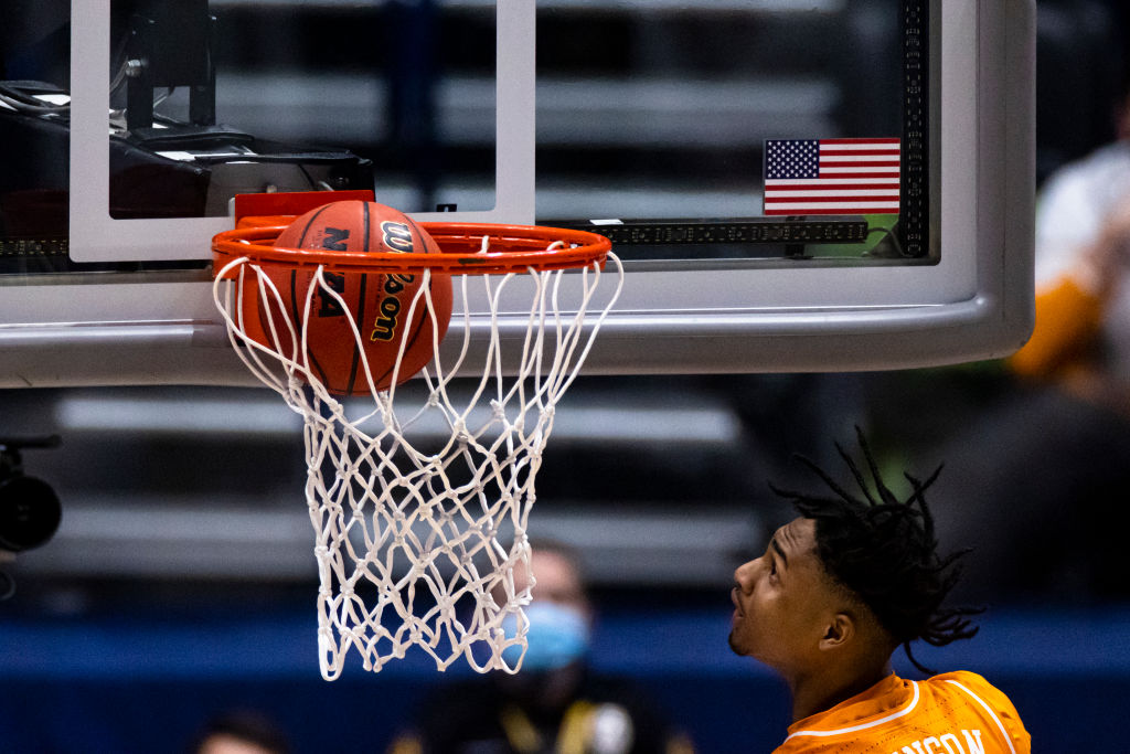 Keon Johnson Combine Vertical Record, Remember when Tennessee Basketball's Keon  Johnson jumped then jumped again mid-air to set a new draft combine record  with a 48.0-inch vertical leap? 🤯