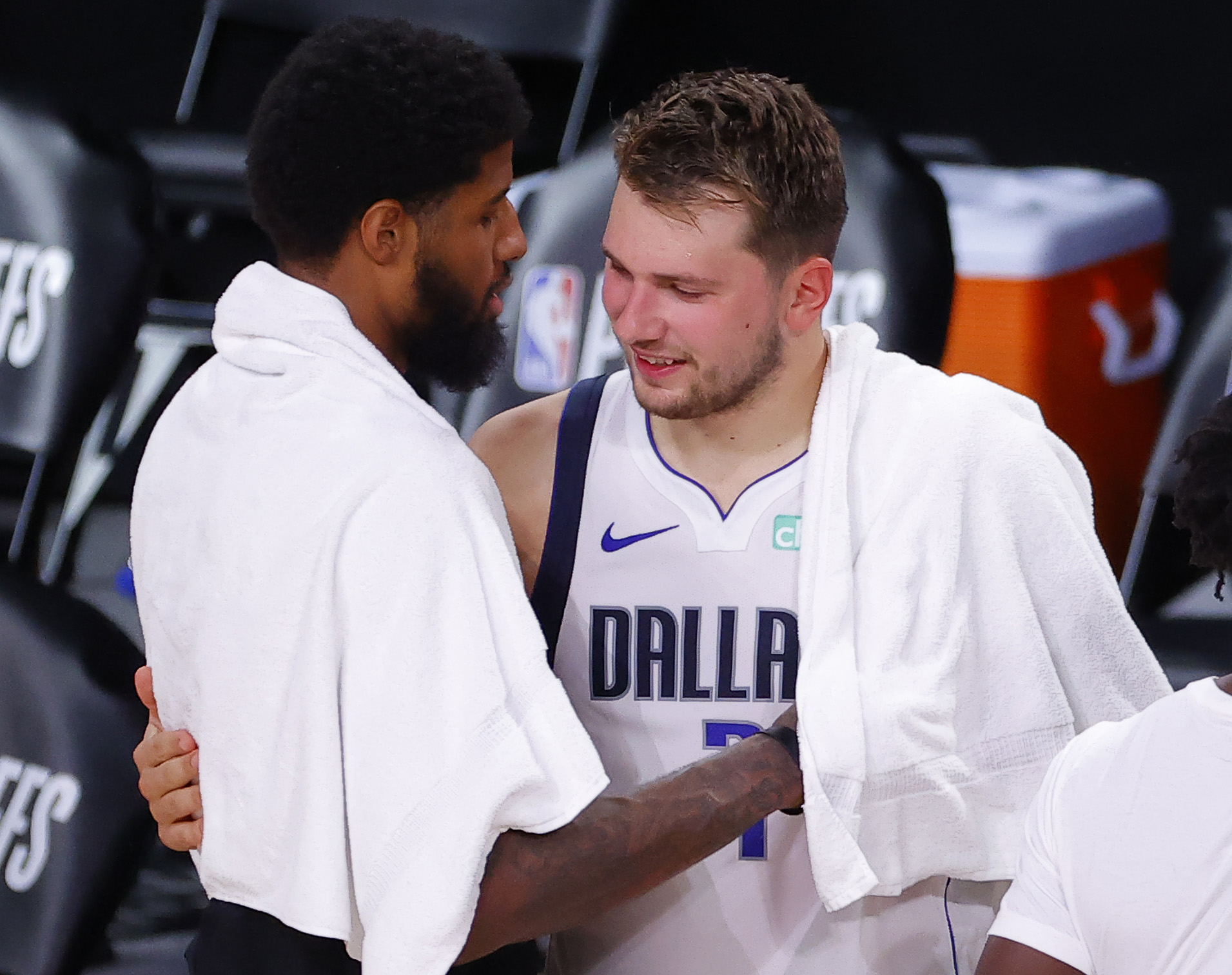 Luka Doncic Getting Bashful About Taking His Shirt Off In Public Proves