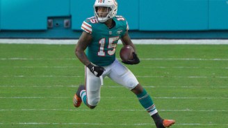 Lynn Bowden Will Likely Hear From PETA After Giving Himself Horrid Miami Dolphins Thigh Tattoo