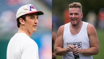 Miles Teller Very Much Not Amused By Pat McAfee’s Joke On WWE Smackdown About Him Getting Jumped In Maui