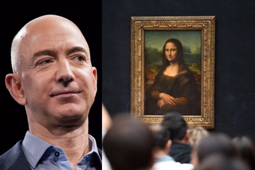 petition Jeff Bezos eat the Mona Lisa painting
