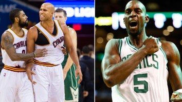 ESPN’s Richard Jefferson Calls Kevin Garnett A Hypocrite For Being Angry With Kyrie Irving Over Celtics Logo Stomp