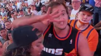 ‘Suns In 4’ Guy Is Getting Treated Like A Celebrity By Suns Fans At Game 1 Of The Western Conference Finals