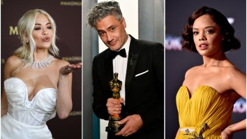 Absurd Report Claims Taika Waititi Was ‘Reprimanded’ By Disney For Viral Make-Out Photos With Rita Ora And Tessa Thompson