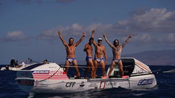 Four-Man Crew Rows From San Francisco To Hawaii In Record Time And It’s As Grueling As It Sounds