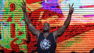 Shaquille O’Neal Went Crazy In The Mosh Pit Before Headlining A Nightclub And Hanging With Professional Wrestlers