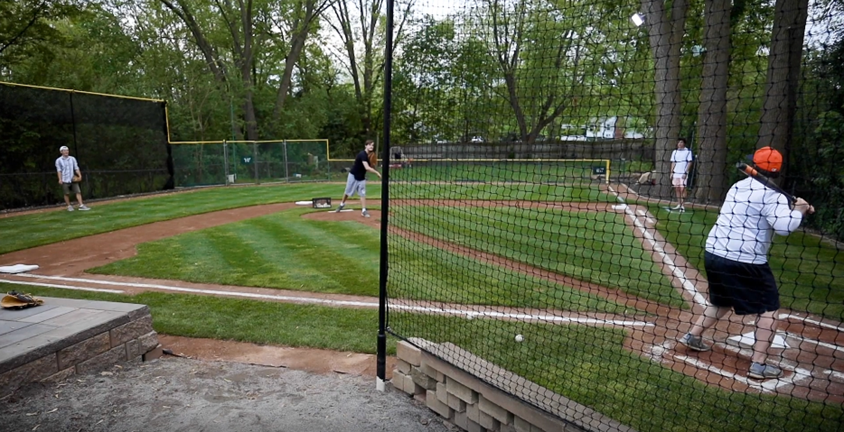 Michigan Man Builds Wiffle Ball 'Field Of Dreams' In His Backyard