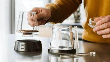 Make The Perfect Cup Of Artisan Coffee With This Glass Pour Over Set