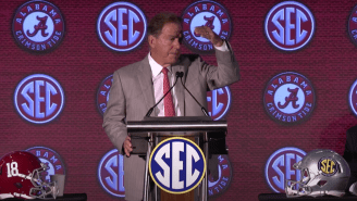 Nick Saban Completely Discredited Deion Sanders At SEC Media Days, Did Not Cuss Out Reporters