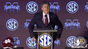 Mike Leach Couldn’t Have Been More Entertaining At His SEC Media Days Debut, Gave Wild Answer To Playoff Question