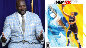 Shaq Had A Comical Reaction To Candace Parker Being Named First Woman On ‘NBA 2K’ Cover