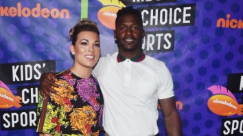 Antonio Brown’s Fiancee Chelsie Rips Instagram Model To Shreds Over Comment After Brown Was Photo’d With Another Woman