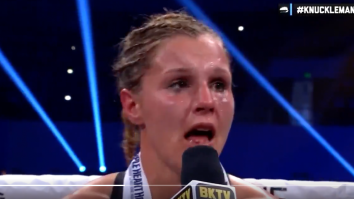Revisiting Britain Hart’s Glorious ‘I Am Not A Human’ Post-Fight Speech In The Lead-Up To BKFC19