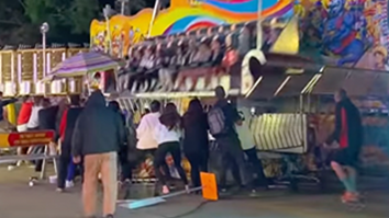 Shocked Spectators Scramble To Stop A Carnival Ride From Tipping Over In A Terrifying Video