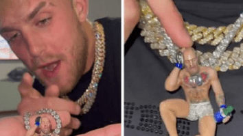Jake Paul Trolls Conor McGregor With $100k Chain Of McGregor Sleeping After Getting Knocked Out