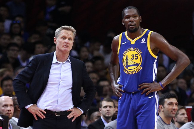 Brooklyn Nets star Kevin Durant responds to criticism from his former coach, Steve Kerr, regarding his excessive Twitter use