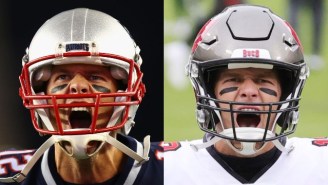 Who’s Going To Tell Bucs Players That Tom Brady’s ‘Movie Worthy’ Super Bowl Speech Was Ripped From His 2015 Speech With The Patriots?
