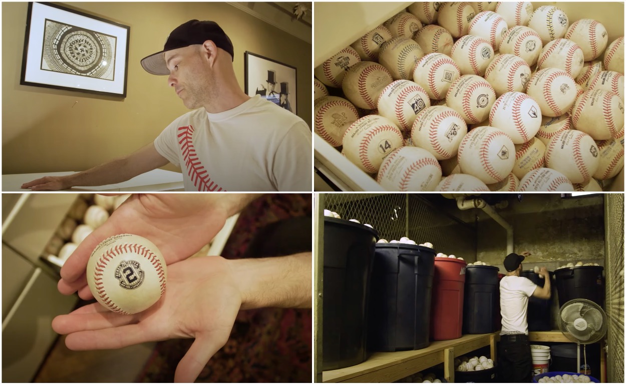 Zack Hample Shows Off Collection Of 11,000+ MLB Baseballs He's Caught