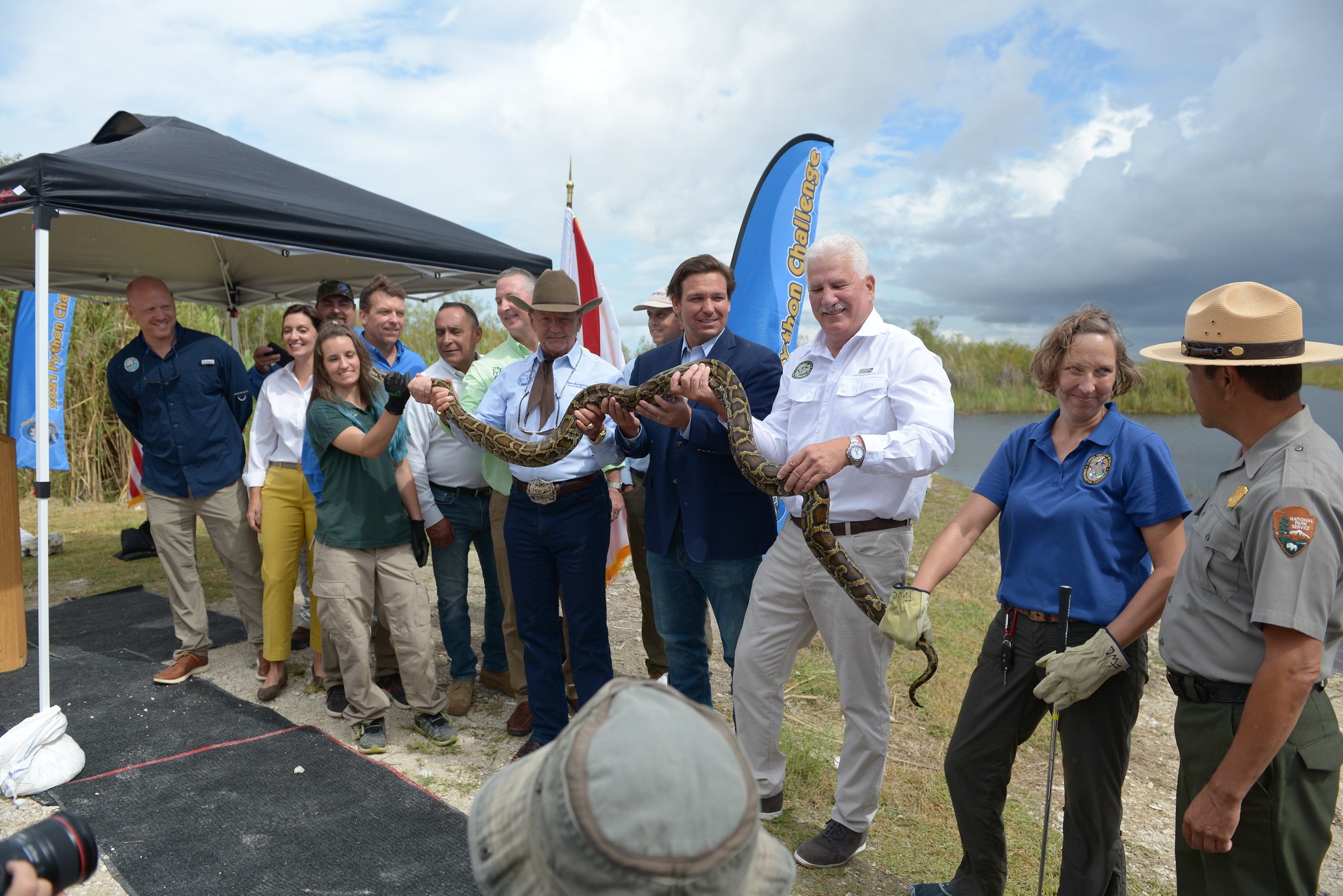 Python Catching Contest Florida Taylor 2021 Florida Python Challenge Results | Biggest Snakes Caught