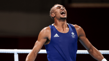 British Boxer Catches Heat For Refusing To Wear Silver Medal On Podium After Loss