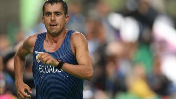 The Last-Place Olympic Race Walker Collapsed In Tears Of Joy After Finishing An Hour Behind The Winner