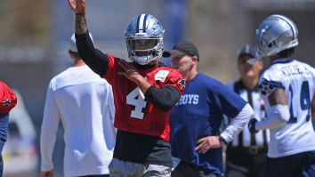 Dallas Cowboys Fans Freak Out After Team Tells Them Not To Worry About Dak Prescott’s Shoulder Injury Despite Second MRI Exam