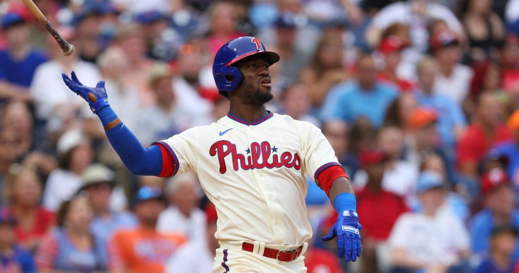 WATCH: Odubel Herrera's majestic bat flip after 3-run HR vs. Tigers