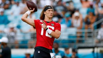 Trevor Lawrence Made A Ridiculous Throw At Training Camp And No One Is Surprised By His Greatness