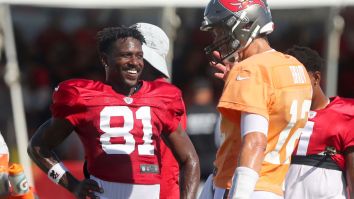 Antonio Brown Kicked Out As Titans/Buccaneers Joint Practice Turns Into Fight Club