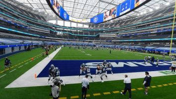 Things Get Heated Between Cowboys And Rams As Massive Brawl Breaks Out In Practice, Tony Polllard And Kenny Young Exchange Punches