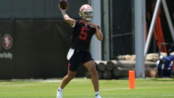 The 49ers Might Use Two QBs In 2021 Because Trey Lance Keeps Making Ridiculous Throws