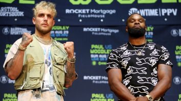 Tyron Woodley Claims He Never Made A Tattoo Bet With Jake Paul But He Is Lying And We Have Proof