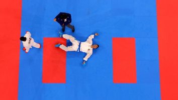 The Olympic Silver Medalist In Karate Landed A Vicious Head Kick KO But Was Disqualified From The Match, Lost Gold