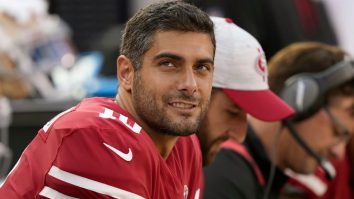 Jimmy Garoppolo Had An Amazing Reaction To Trey Lance’s 80-Yard Touchdown