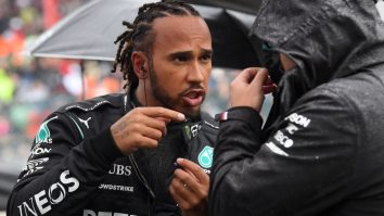 F1 Driver Lewis Hamilton Traumatized By Pre-Race Bathroom Experience
