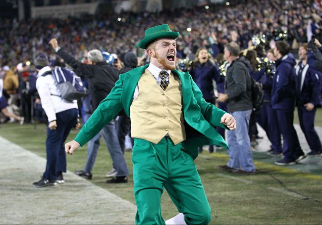 Notre Dame Wants To Be Very Clear That Its Mascot Is NOT Offensive