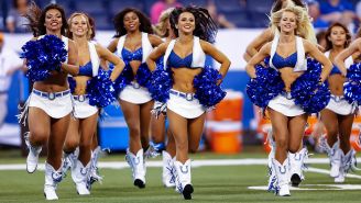 Indianapolis Colts Cheerleaders Trying To Catch Punts Did Not Go Well And It’s Hilarious
