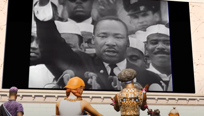 Martin Luther King Jr Fortnite