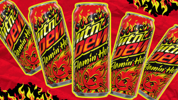 Mountain Dew Is Dropping A Flamin’ Hot Cheetos Flavor And The World Will Never Be The Same